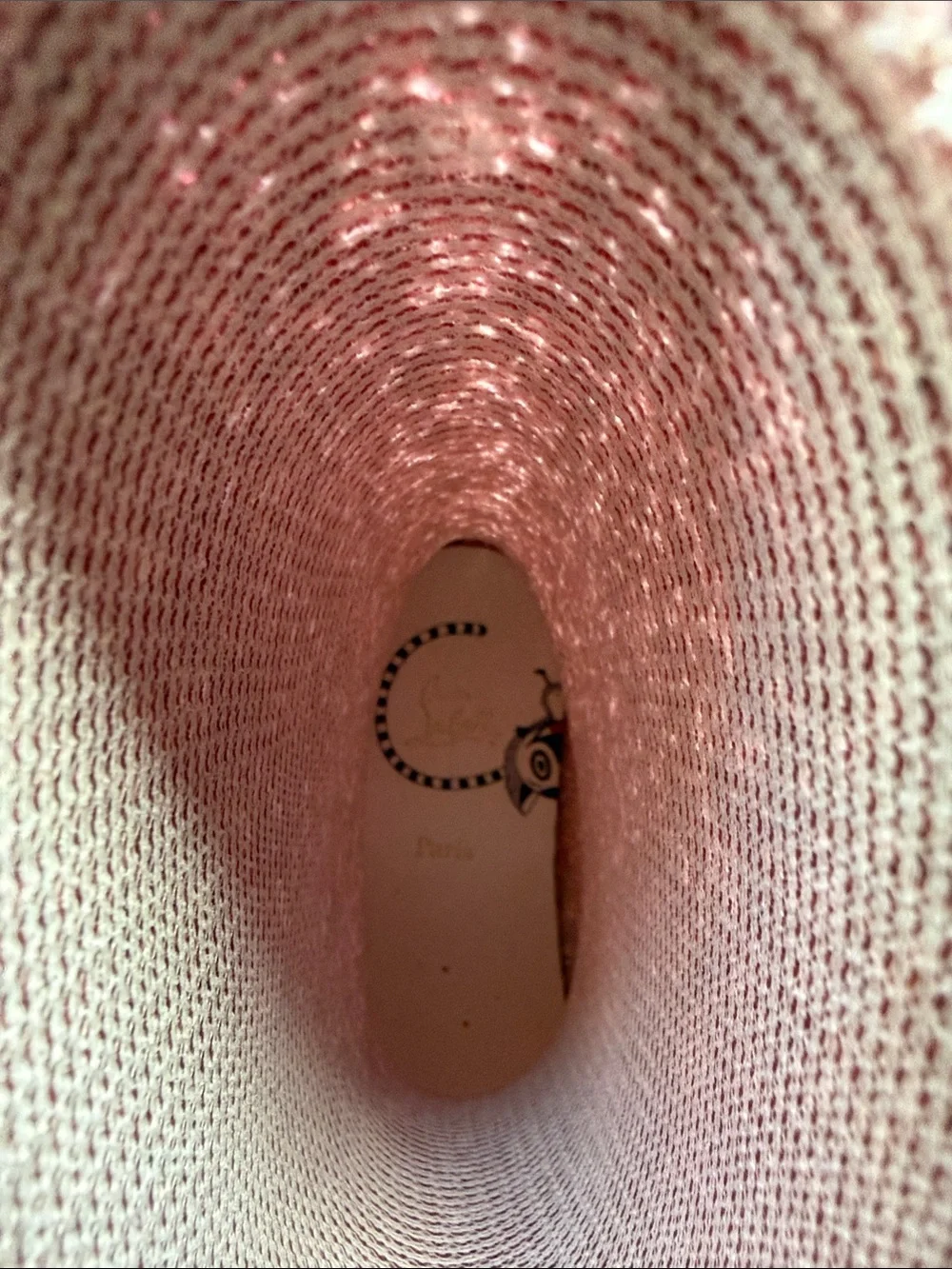 Christian Louboutin Kids Glitter Pink Rain & Snow Boots